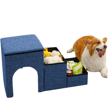 Folding 3-Step Pet Stairs for Dogs and Cats