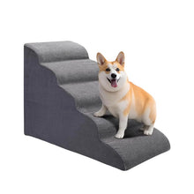 5-Step Dog Stairs for High Beds