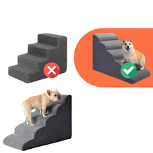 5-Step Dog Stairs for High Beds