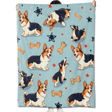 Corgi Lovers Throw Thin Blanket