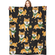 Shiba Inu Lovers Throw Thin Blanket