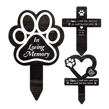 Outdoor Dog Memorial Plaque
