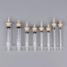 Newborn Pet Feeding Syringe + Nipples