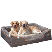 Waterproof Extra Large Orthopedic Dog Bed – Sponge Foam Lounge Sofa