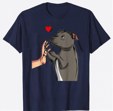 Love Dog Mom Graphic Men Casual T-shirts