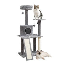 Cat Tree Tower with Scratching Post and Condo