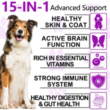 15 in 1 Multivitamin 150 Chews for Dogs Hip Joint Skin Gut Heart Support