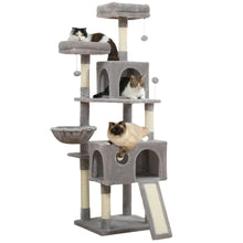 Cat Tree Tower with Scratching Post and Condo