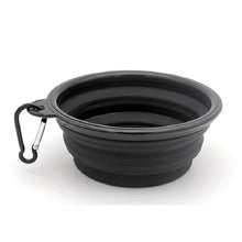 black water container on a white background