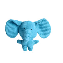 elephant plush toy on a white background