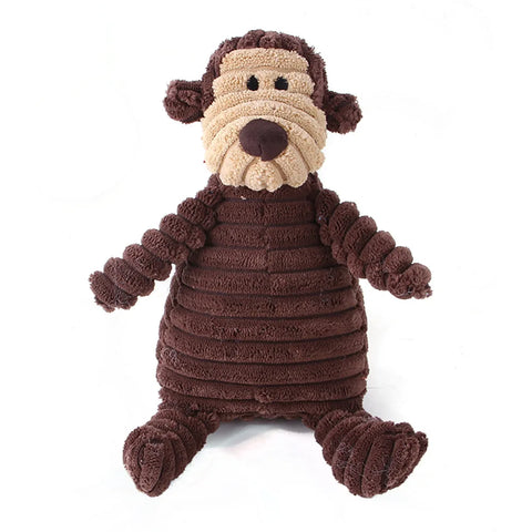 brown plush toy on a white background