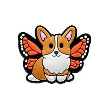 dog with wings inspired crocs charm