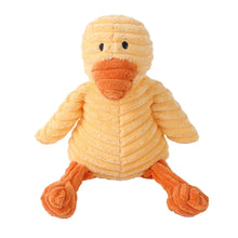 duck plush toy on a white background