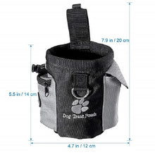Portable Dog Treat Bag for Training and Snacks