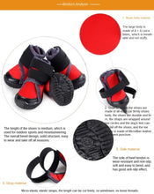 Dog Snow Shoes for Winter – Non-Slip Booties