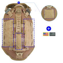 No Pull Military Pet Harness With Pouches