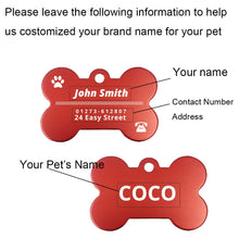 Personalised Stainless Steel Name Tag