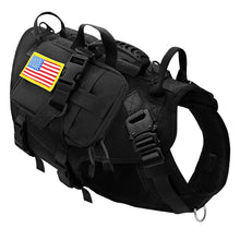 No Pull Military Pet Harness With Pouches