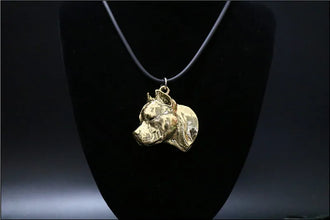 Popular Embossed Bull Terrier Necklace and Keychain