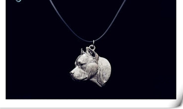 Popular Embossed Bull Terrier Necklace and Keychain