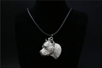 Popular Embossed Bull Terrier Necklace and Keychain