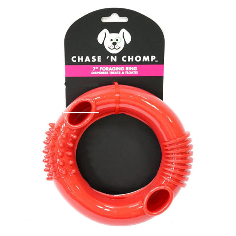 Floatable Foraging Ring Dog Toy for All Sizes