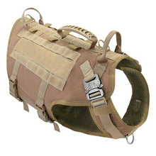 No Pull Military Pet Harness With Pouches