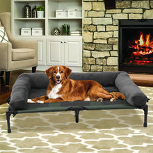 Cooling Elevated Dog Bed with Bolster