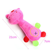 Durable Squeaky Plush Dog Toy for Small Breeds