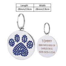 Personalised Stainless Steel Name Tag