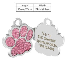 Personalised Stainless Steel Name Tag