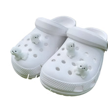 mini puppy crocs charm