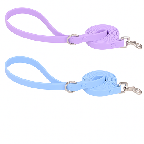 PVC Waterproof Dog Collar and Leash