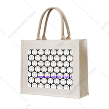 Staffy Print Large Capacity Tote Bag