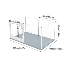 6-Panel Pet Playpen with Waterproof Mat