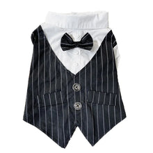 Bow Tie Shirt Dog Formal Wear Outfits