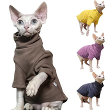 Winter Sphynx Cat Clothes & Warm Pullover