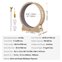 VEVOR Cat Exercise Wheel