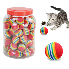 Rainbow EVA Interactive Cat Toy