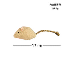 3-200 Pcs Rattle Cat Mouse Toys with Catnip