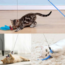 12Pcs Cat Teaser Wand Toy