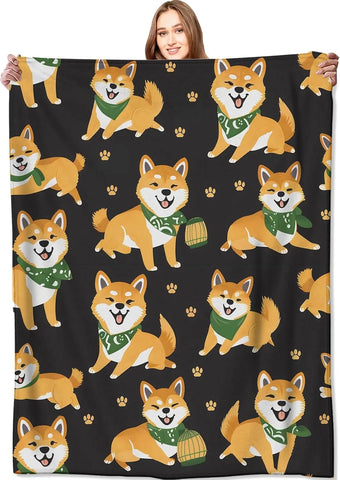 Shiba Inu Lovers Throw Thin Blanket