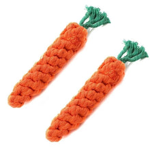 Carrot Shaped Cotton Rope Chew Toy