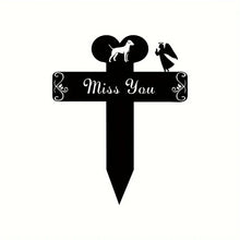 Metal Dog Memorial Stake