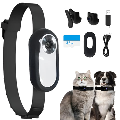 Wireless Pet Collar Camera