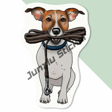 Jack Russel Vinyl Decal Dog Stickers