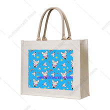 Staffy Print Large Capacity Tote Bag