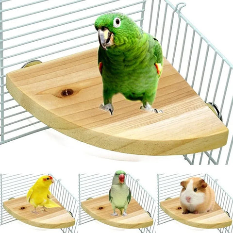 Wooden Perch Platform