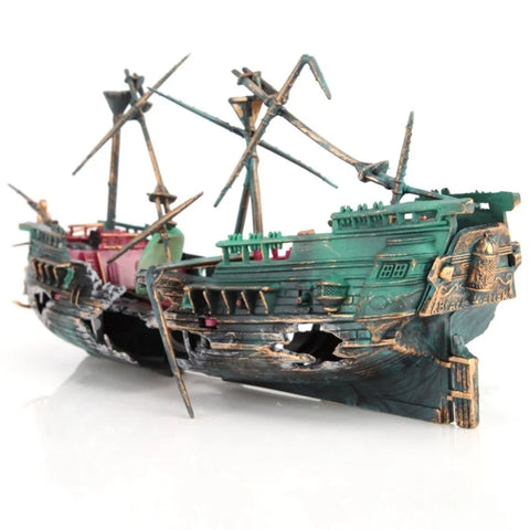 Aquarium Shipwreck Decoration
