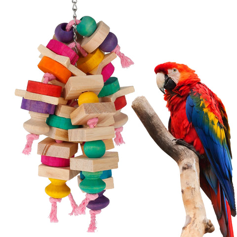 Birds Natural Wood Chew Toys